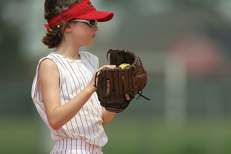 softball, pitcher, player, game, competition, field, female HD wallpaper