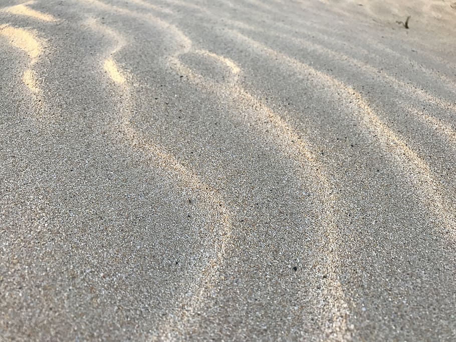 white sand, ripples, dune, national, pattern, desert, rippled HD wallpaper