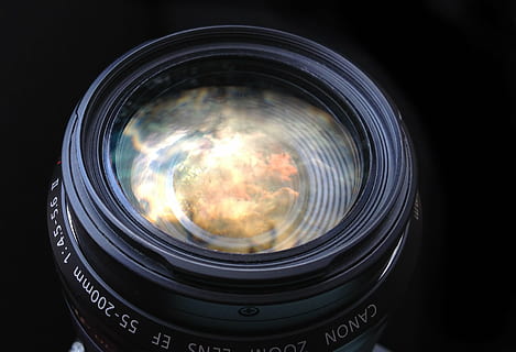55-200 mm Canon DSLR camera lens, photography, technology, digital HD wallpaper