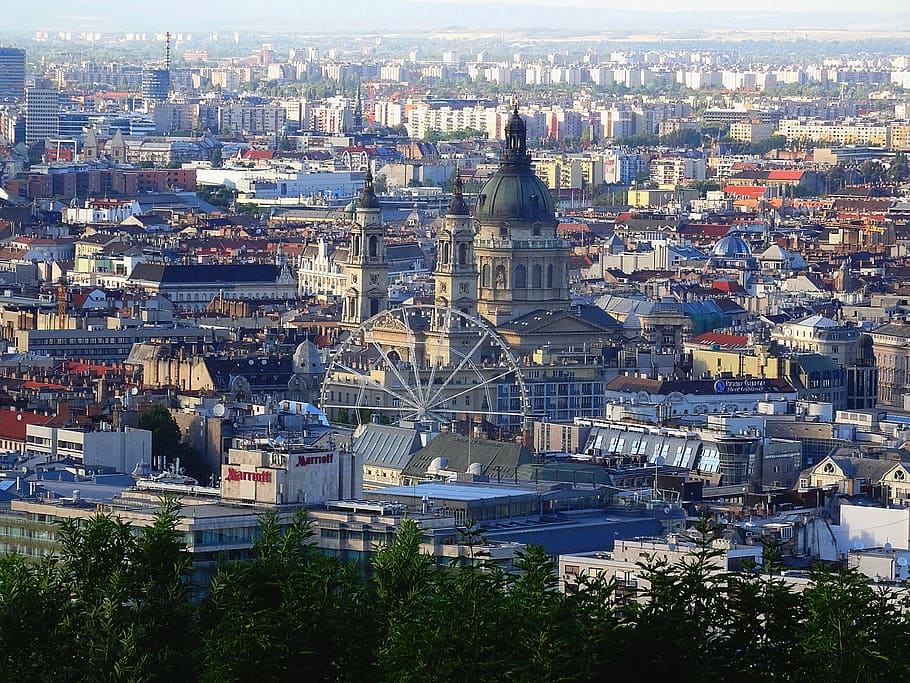 budapest, centre, views, building exterior, architecture, built structure HD wallpaper