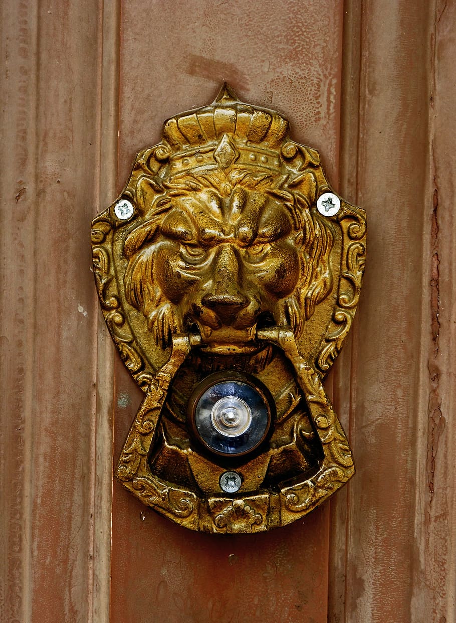 spy, eye, door, entrance, wood - material, close-up, craft HD wallpaper