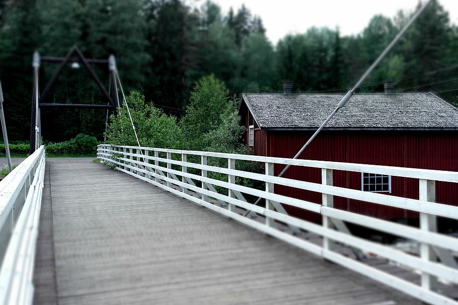 bridge, road, mill, architecture, railing, built structure HD wallpaper