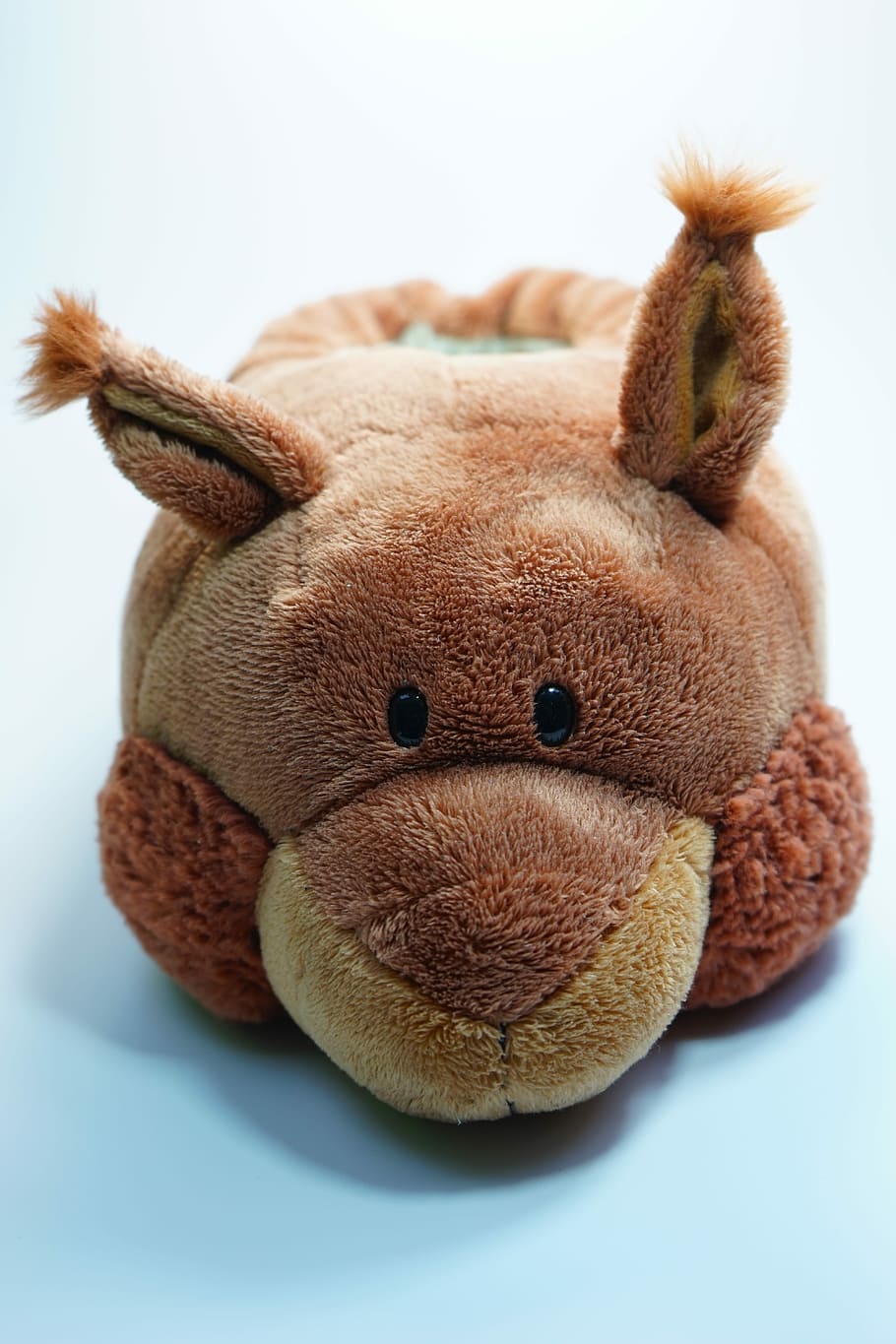 Slippers, Warm, easily, exceptional, fluffy, stuffed toy, teddy bear HD wallpaper