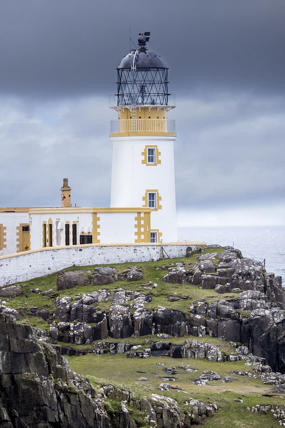 Lighthouse, Scotland, Sea, Nature, landscape, highlands and islands