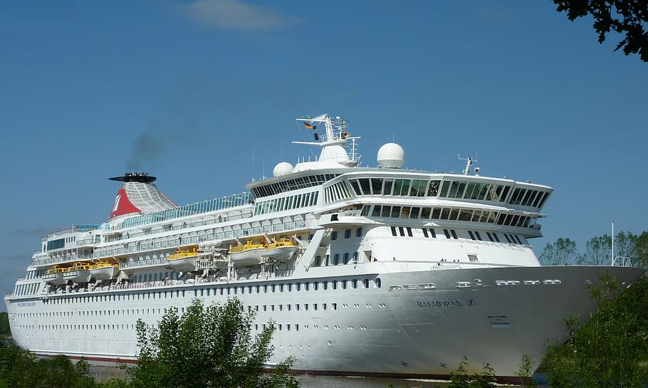 balmoral, cruise ship, shipping, crusaders, sky, architecture, HD wallpaper