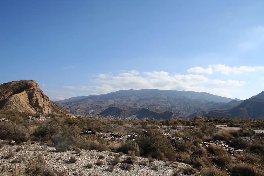 desert, arid, dry, landscape, volcanic, rock, desert landscape HD wallpaper