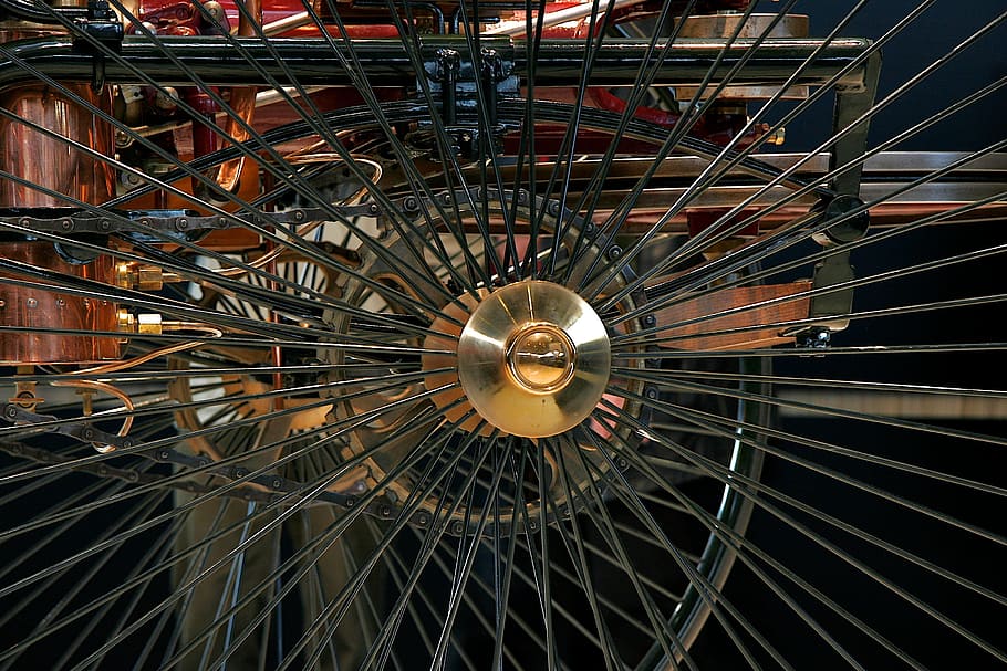 Auto, Wheel, Spokes, Oldtimer, Vehicle, historically, benz HD wallpaper