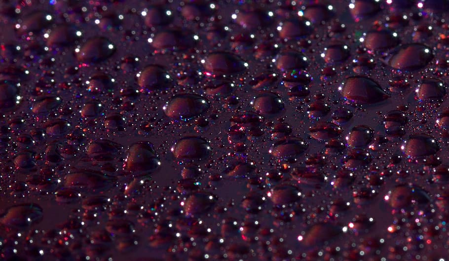 drops, water, macro, coloring, full frame, no people, backgrounds HD wallpaper