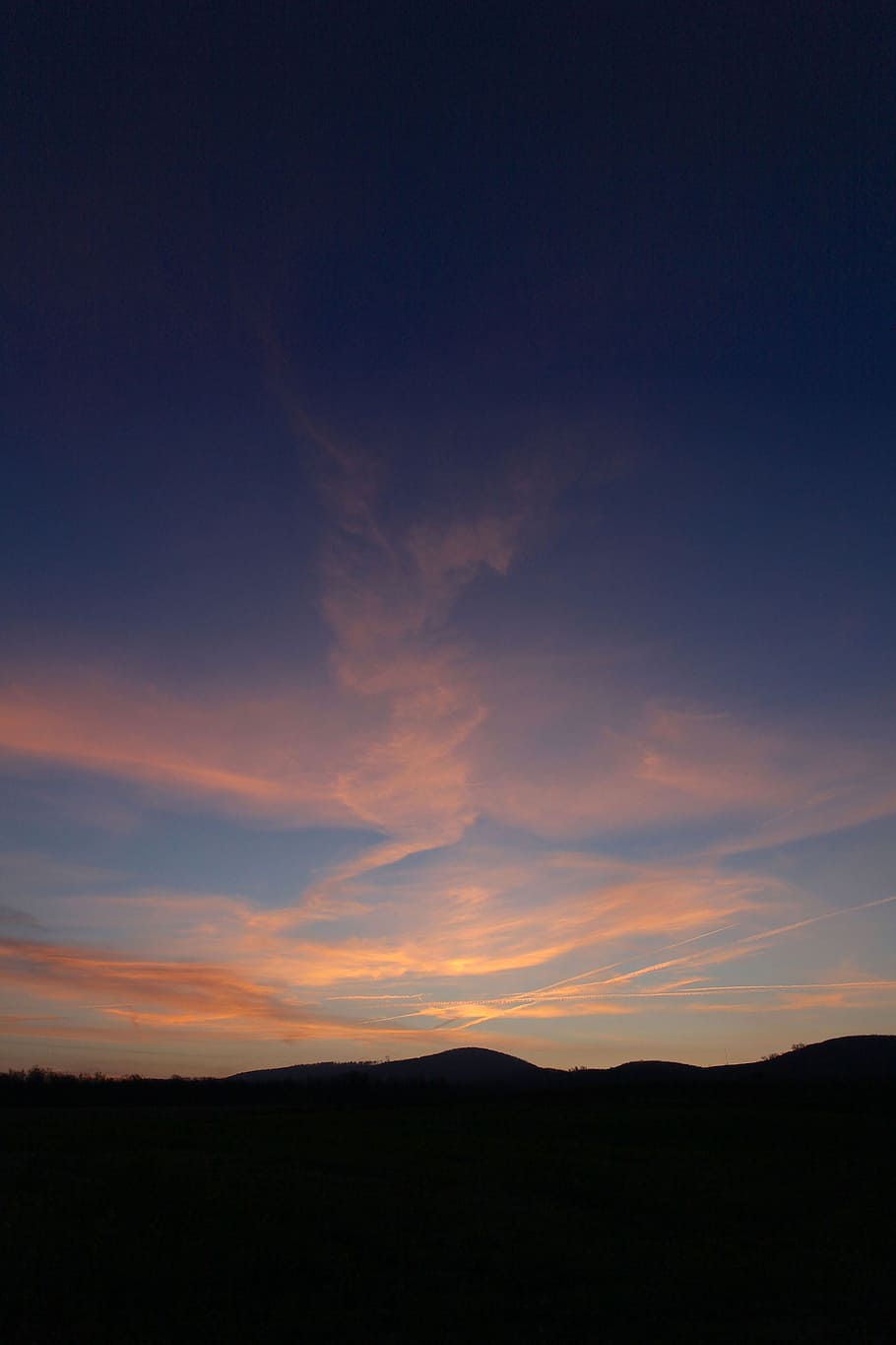Sky, Clouds, Nature, Weather, blue, cloudscape, air, view, sunset HD wallpaper