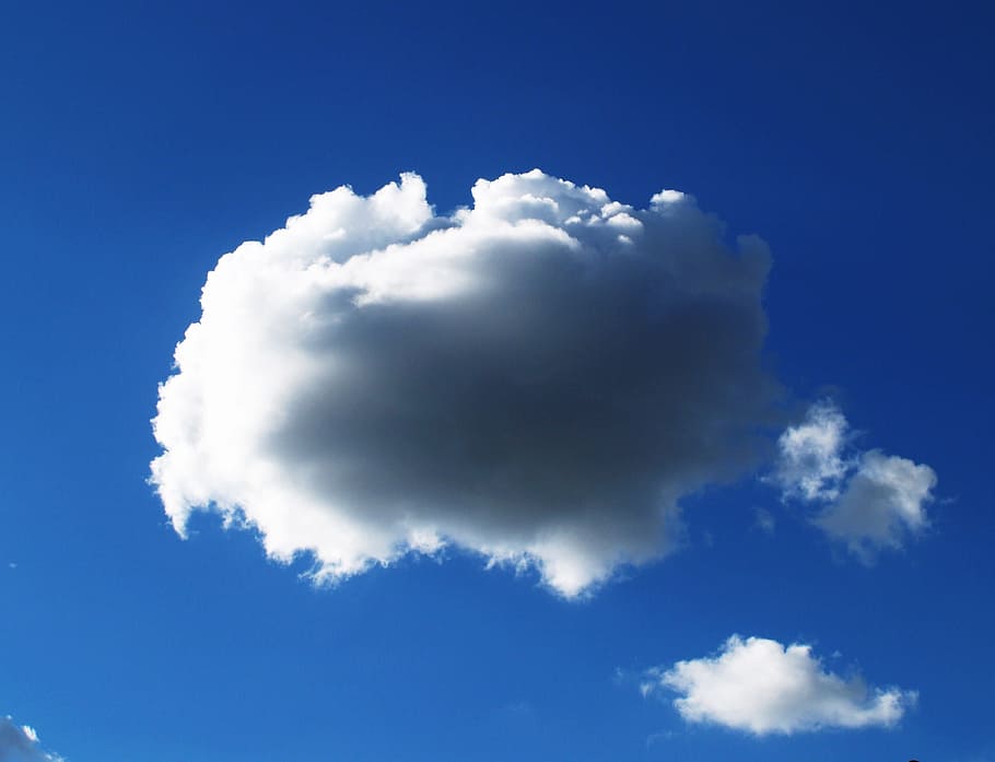 nature, sky, sunny, clouds, atmosphere, blue, blue sky, cloudscape HD wallpaper