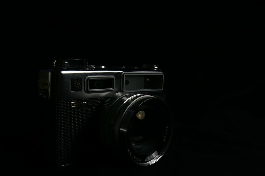 yashica, camera, analog camera, old camera, nostalgia, photograph HD wallpaper