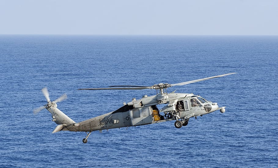 mh-60s sea hawk, usn, united states navy, helicopter, aviation, HD wallpaper