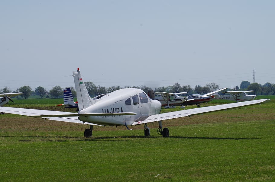 aircraft, flying, air vehicle, airplane, mode of transportation HD wallpaper