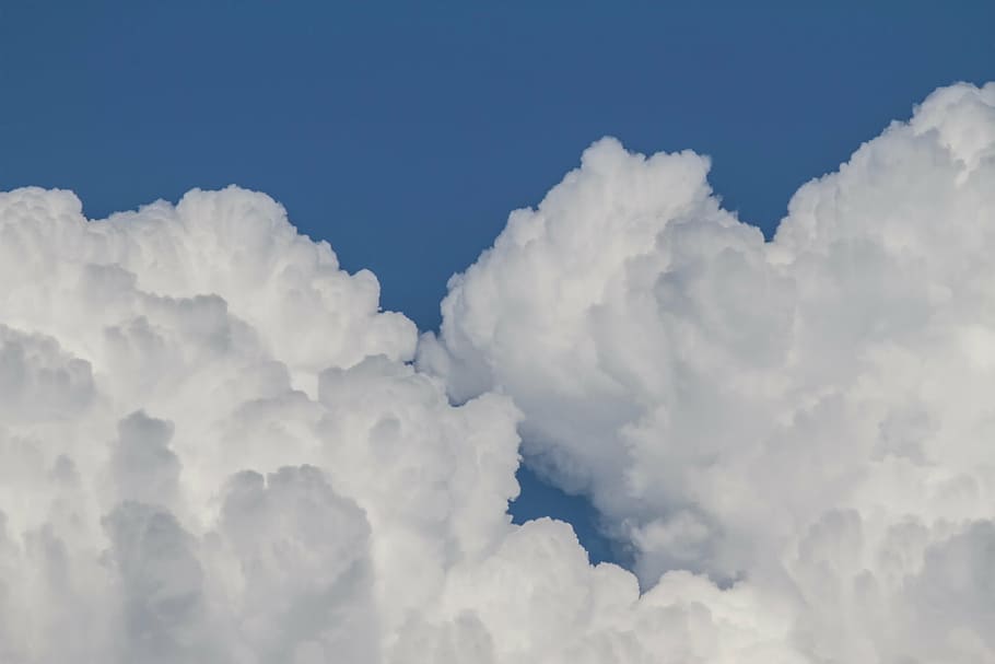 clouds, clouds form, cloud mountain, cumulus clouds, cloud of bunch of HD wallpaper