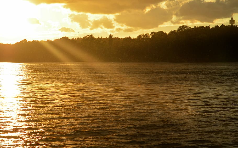 Sun, Sea, Ocean, Water, Nature, summer, beach, sunlight, sky HD wallpaper