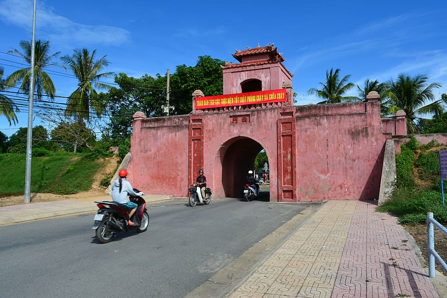 dien khanh, citadel, fortification, gates, khanh hoa, vietnam, HD wallpaper