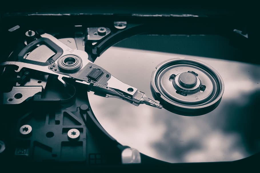 photo of optical disc drive, open hard disk drive, Endangered, HD wallpaper