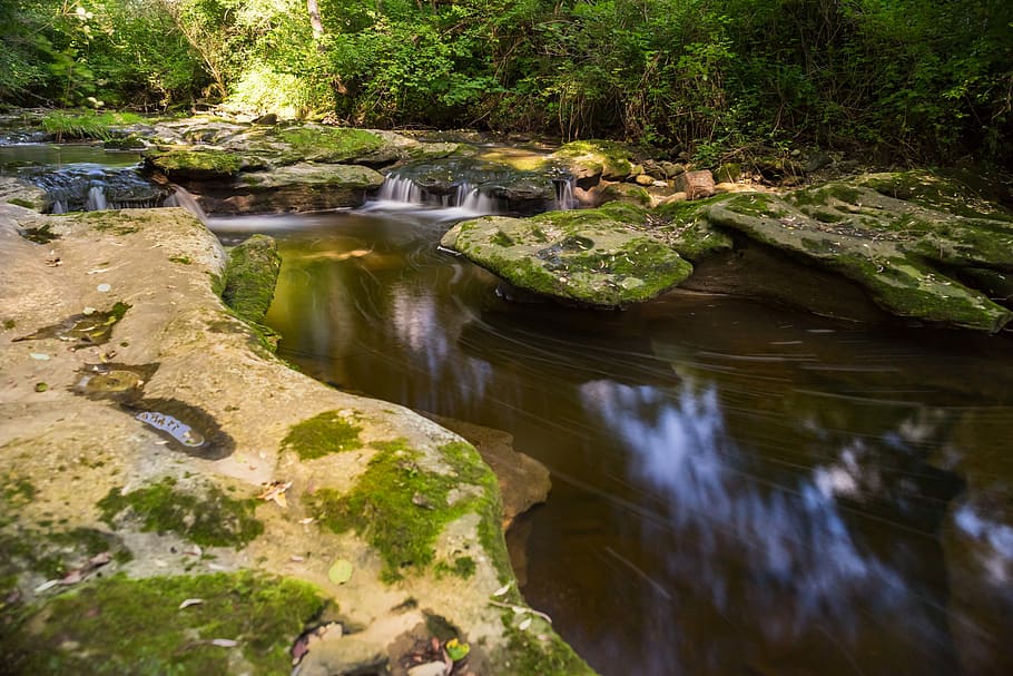Nature, Landscape, Background, desktop background, water running HD wallpaper
