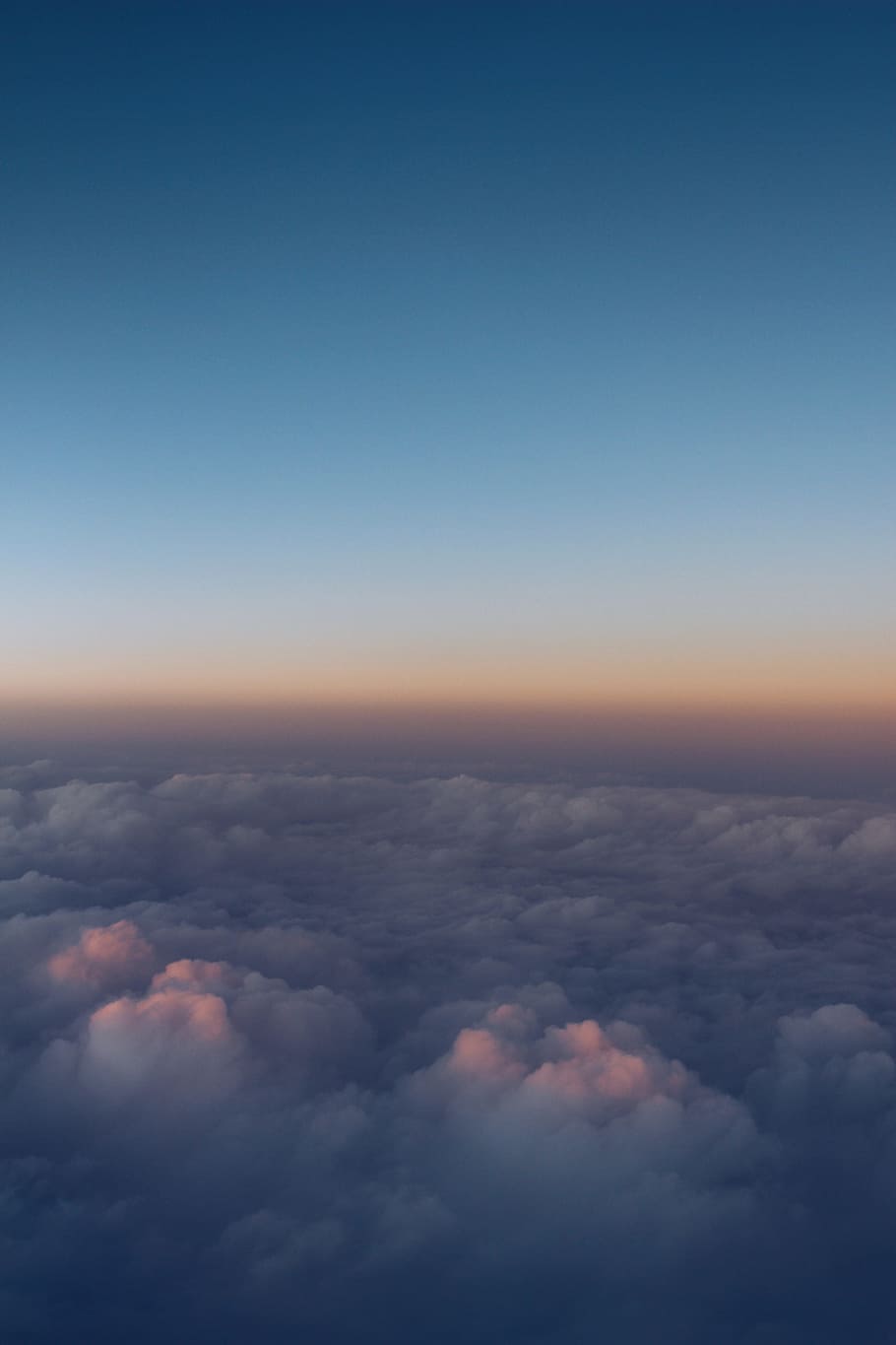 photo of white clouds, aerial view of clouds, Up in the Clouds