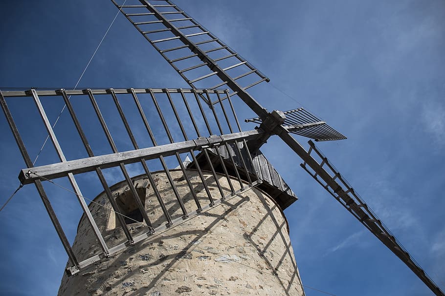mill, pale, wind, pala, history, wheel, traditions, sky, renewable energy HD wallpaper