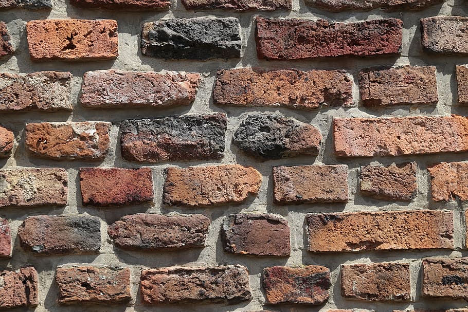 brick and cement photography, Stones, Wall, Background, Quarry HD wallpaper