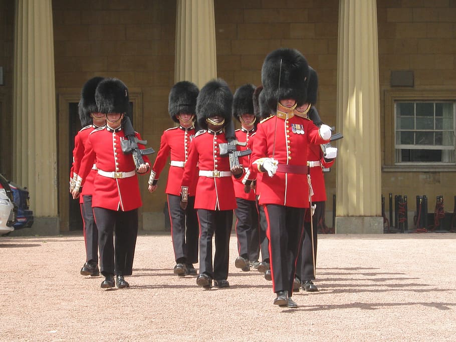 London, England, Royal Guard, royal palace, buckinhan palace
