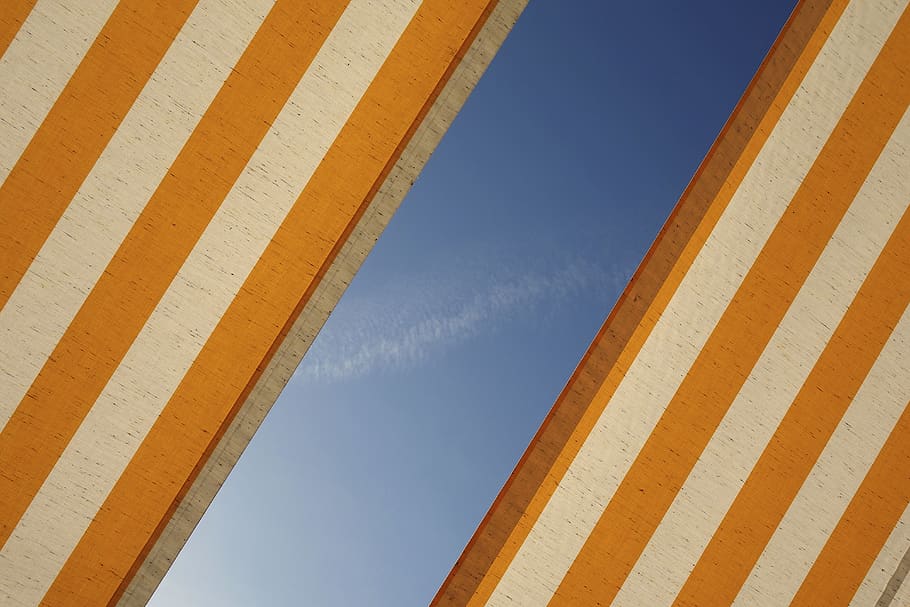 architecture, building, infrastructure, establishment, stripes HD wallpaper
