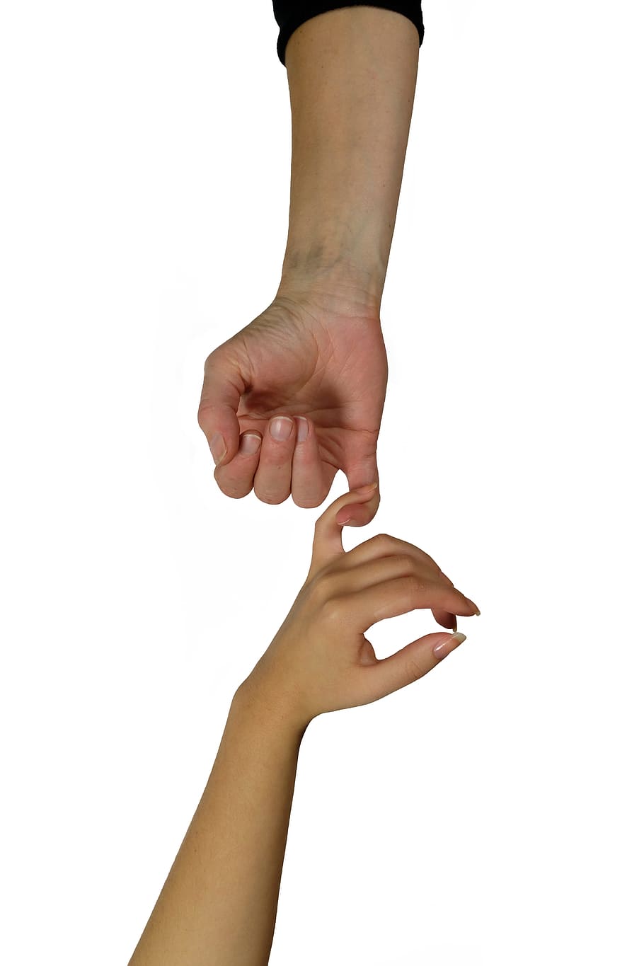 hands, finger, contact, affection, trust, connectedness, tender HD wallpaper
