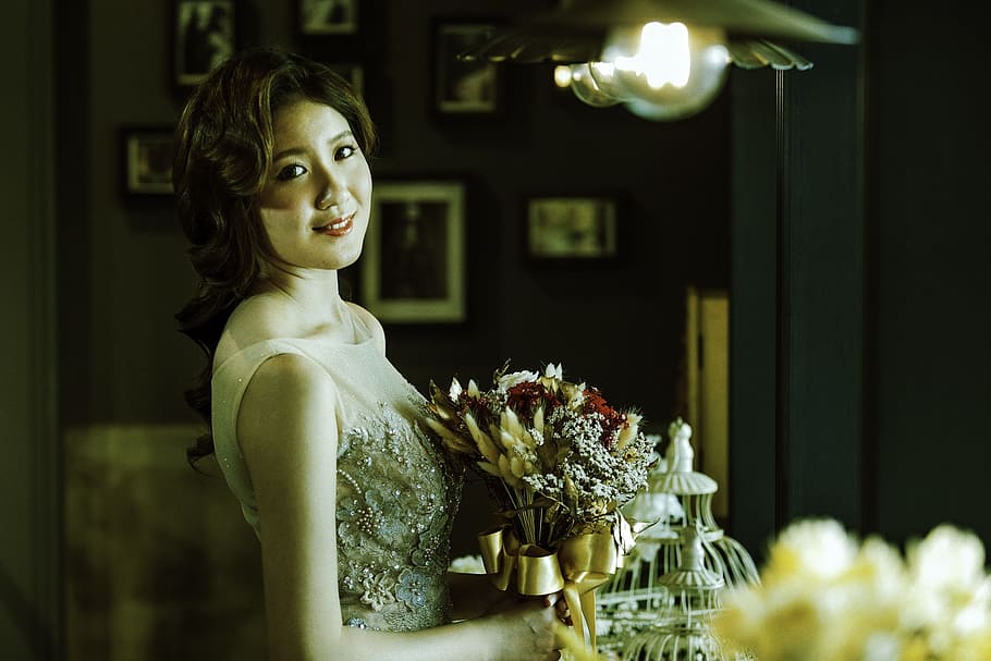 Dresses, Gorgeous, Luxury, Model, wedding, beauty, fashion HD wallpaper