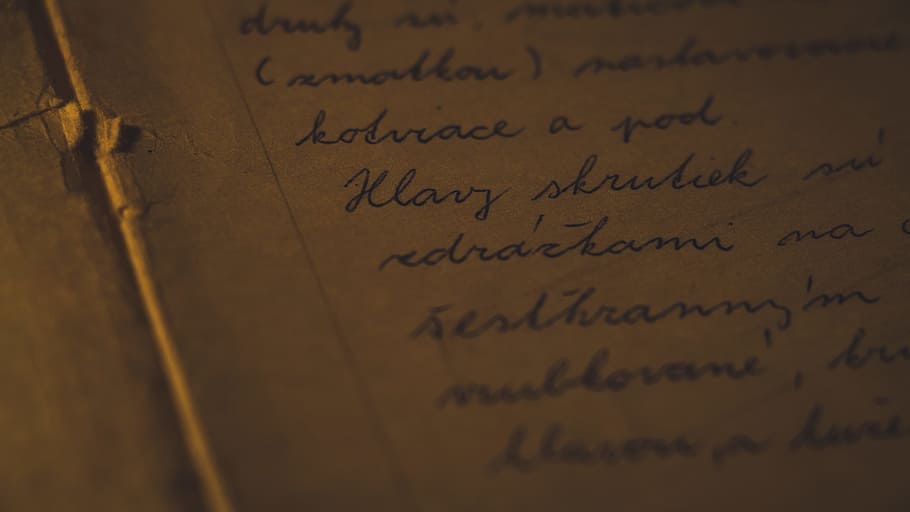 White Printer Paper, blur, close-up, document, focus, handwriting HD wallpaper