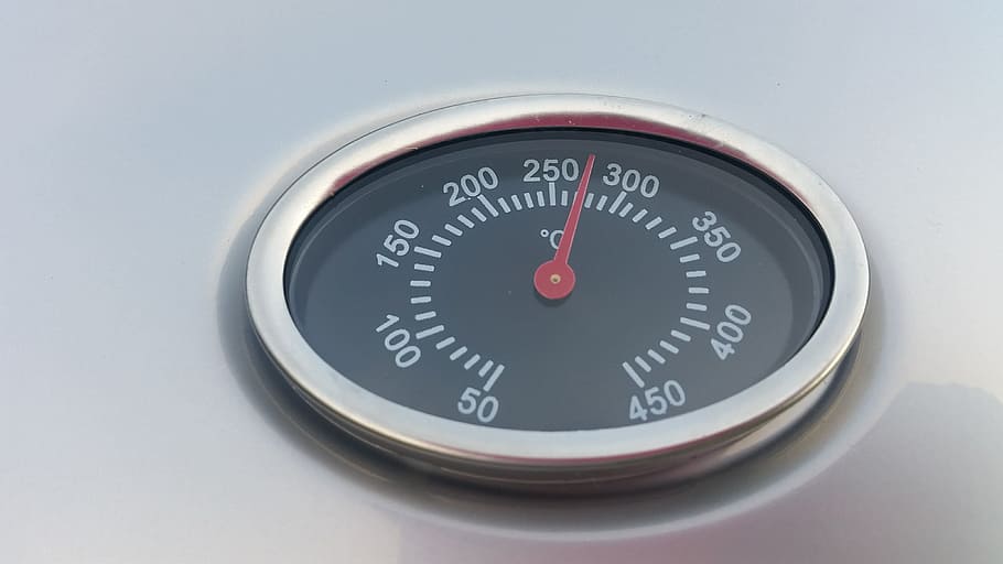 thermometer, ad, hot, grill, grill thermometer, temperature display HD wallpaper