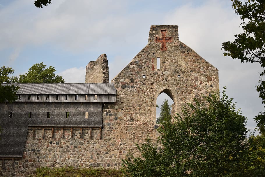 castle, medieval, old, building, tower, stone, fortress, history HD wallpaper