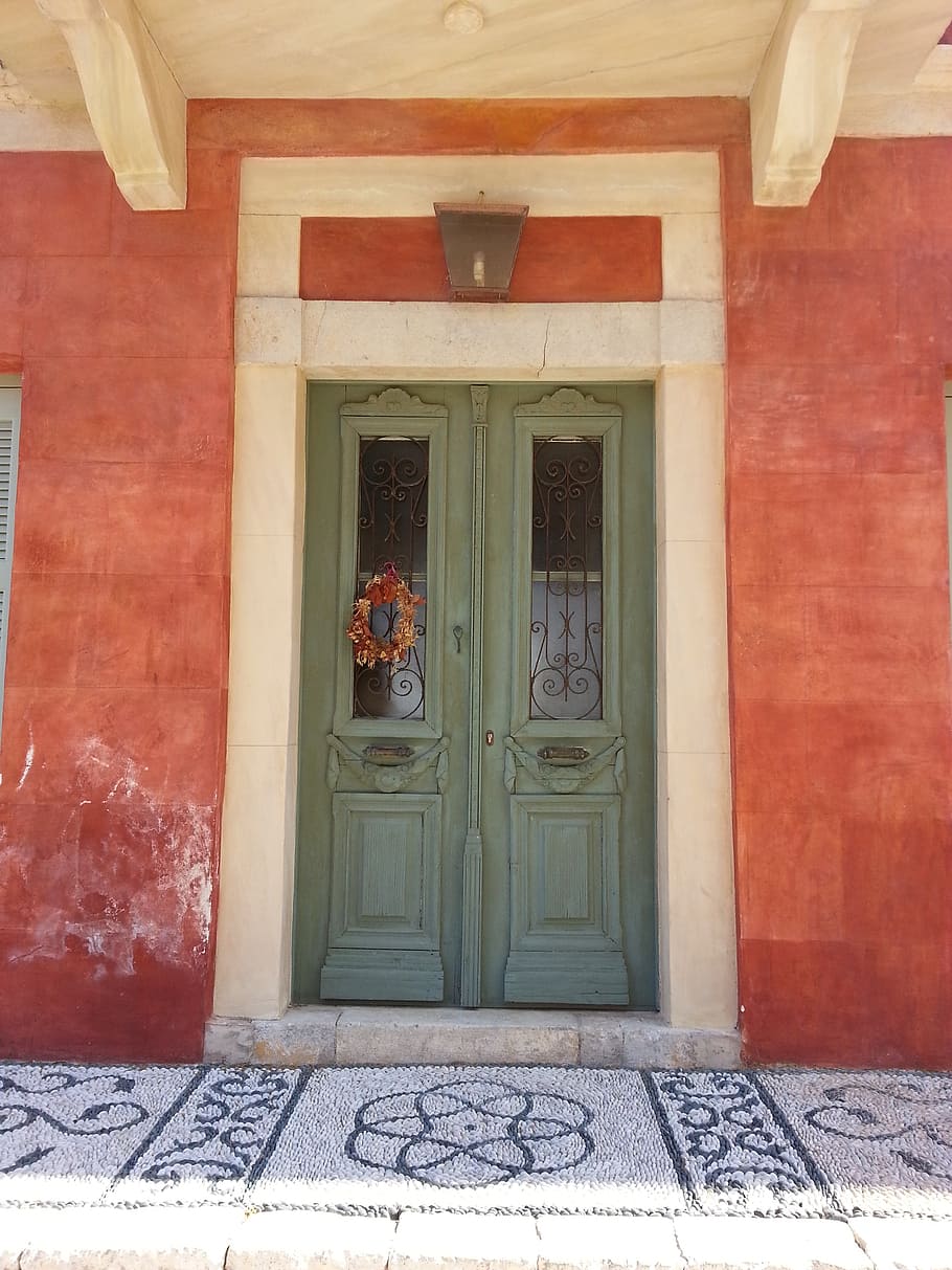 doors, transition, architecture, entrance, built structure HD wallpaper