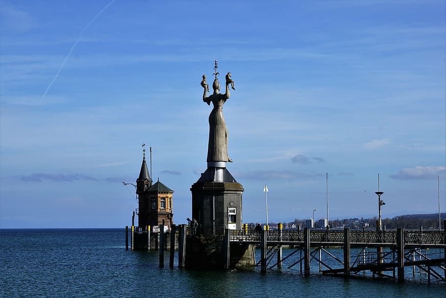 constance, figure, lake constance, pope, catholic, religion HD wallpaper