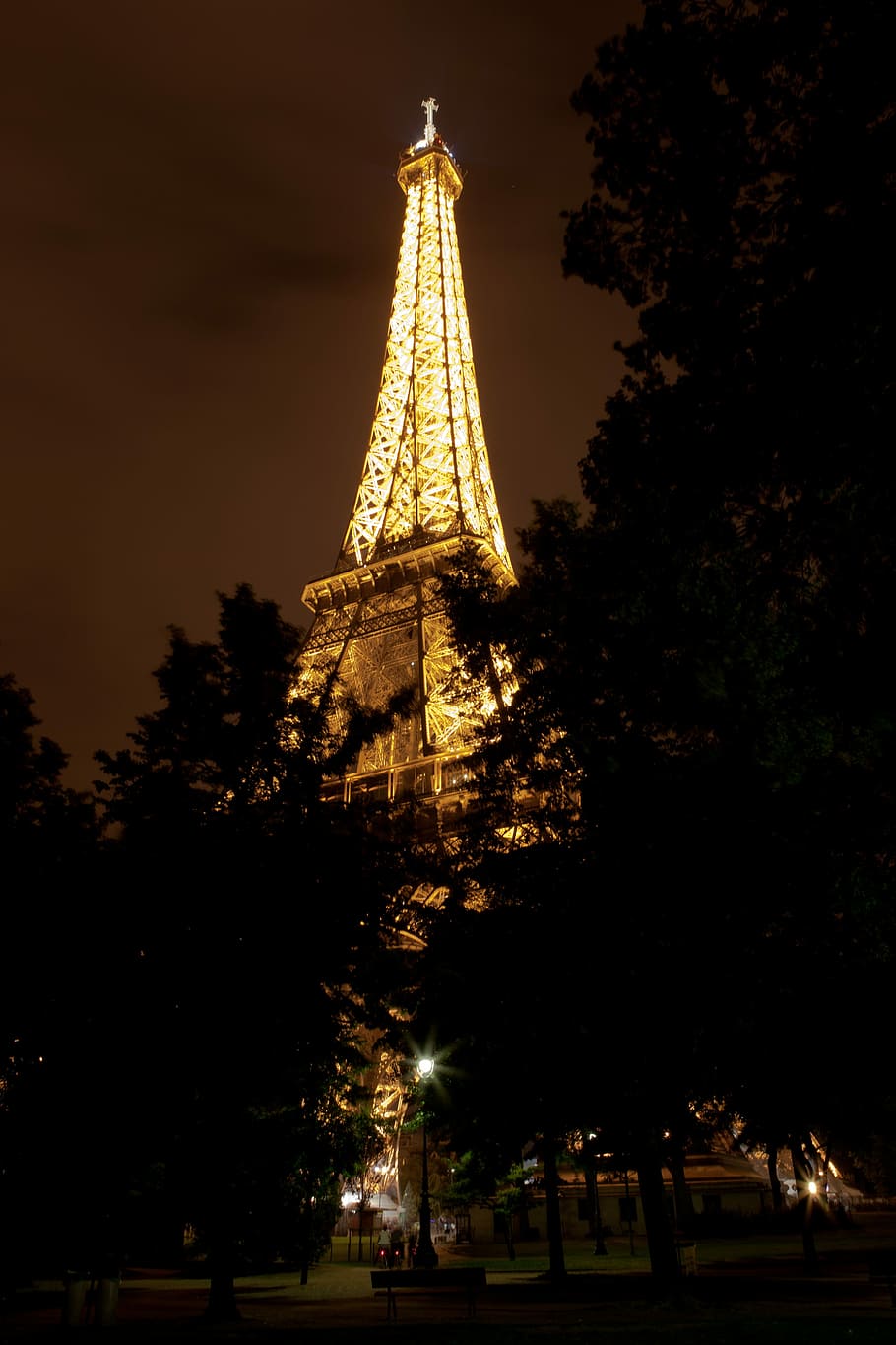 Paris, Tower, Eiffel, City, Night, city night, eiffel Tower HD wallpaper