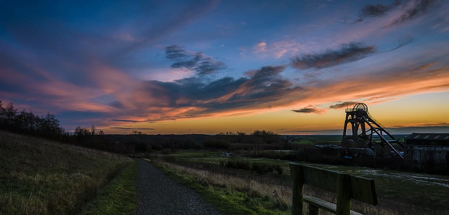landscape, sunrise, cloud, sky, sunset, cloud - sky, beauty in nature HD wallpaper