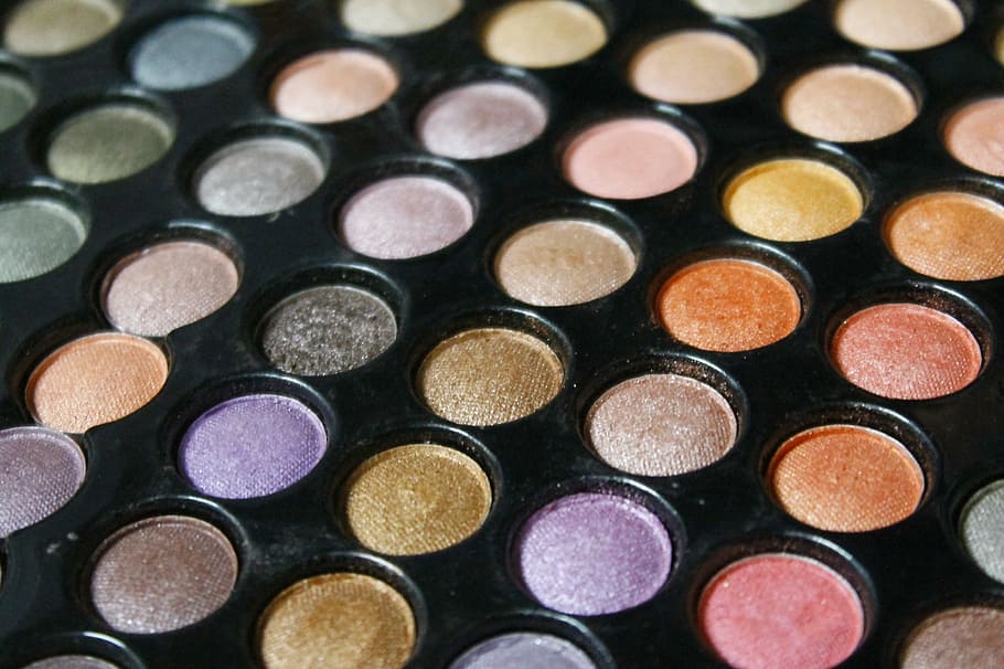 assorted-colored of eyeshadow palette, eye shadow, makeup, fashion, HD wallpaper