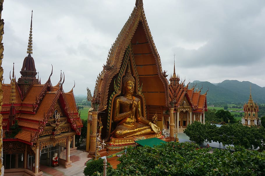 wat tham sua, tiger cave temple, asia, banita tour, budha, thailand