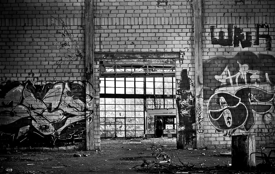 Lost, Factory, Old, lost places, leave, industrial building, HD wallpaper