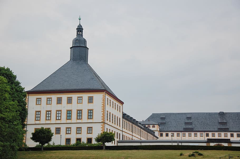 friedenstein castle, gotha, barockschloss, baroque, architecture HD wallpaper