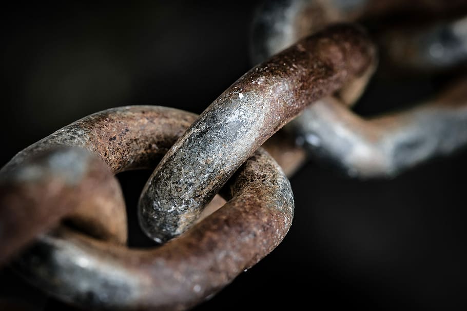 darkness, nature, close, background, chain, metal, close-up HD wallpaper