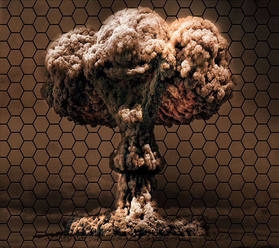 Bomb, Honeycomb, Background, Vector, bomb honeycomb, science HD wallpaper