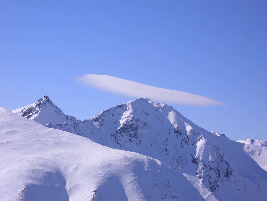 mountain, mountains, top, panorama, landscape, tatry, clouds HD wallpaper