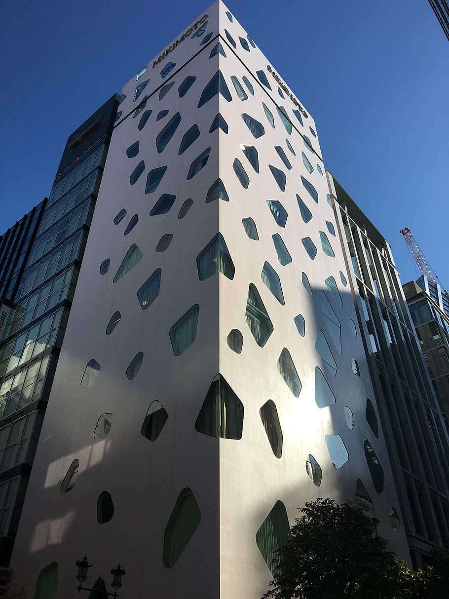 Building, Funky, Architecture, building exterior, modern, office building exterior HD wallpaper