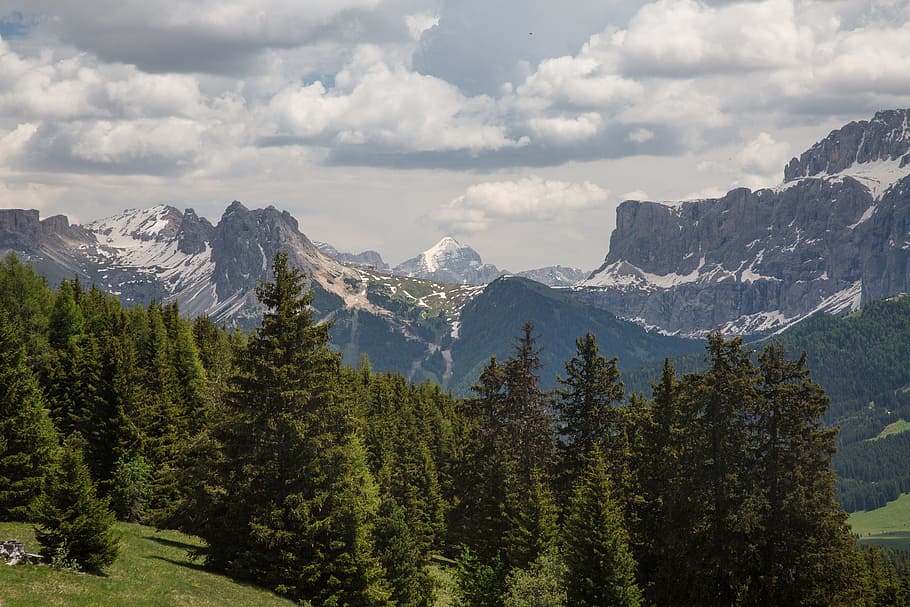 south tyrol, seiser alm, hiking, mountains, scenics - nature