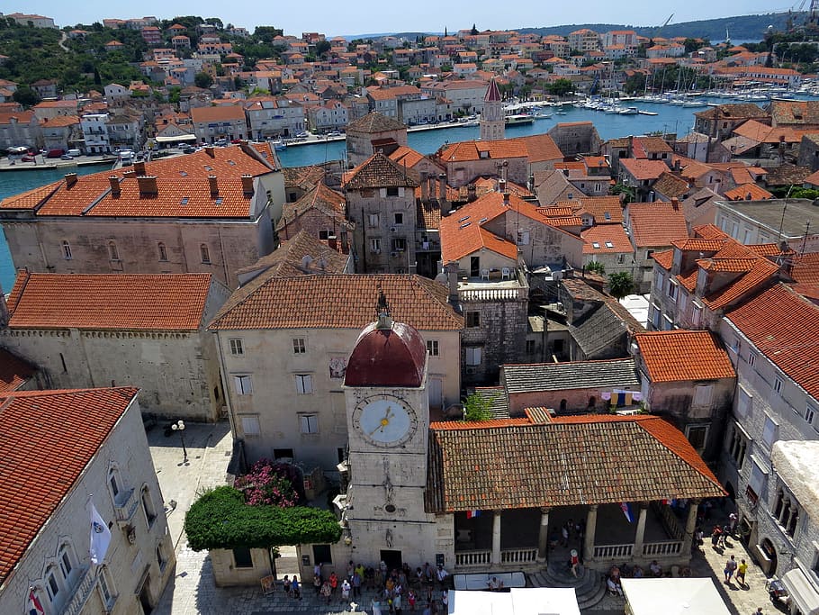 Old Town, Panorama, Monuments, City, townhouses, architecture HD wallpaper