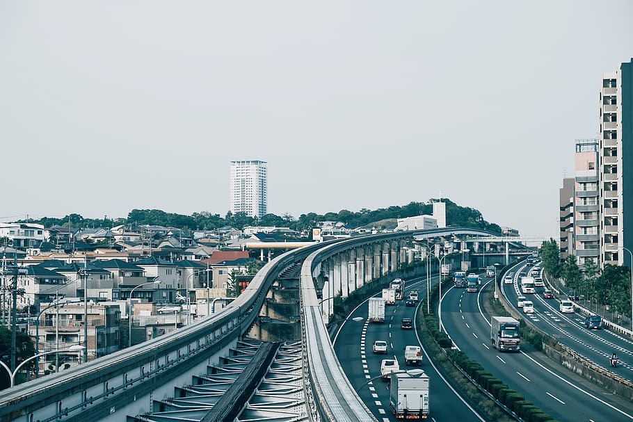 architecture, building, infrastructure, sky, skyscraper, tower HD wallpaper