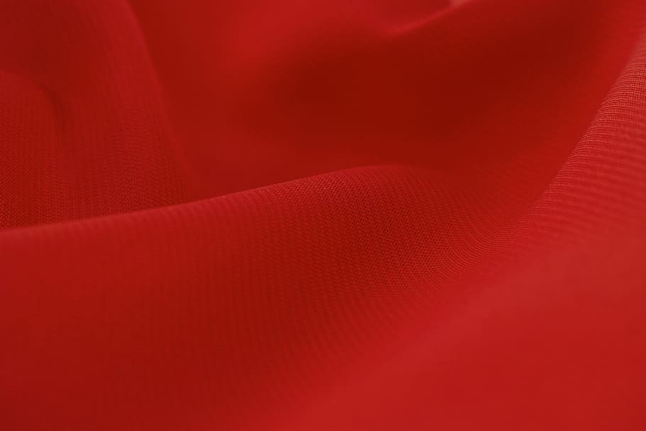 closeup photo of red cloth, colors, fabric, abstract, textile, HD wallpaper