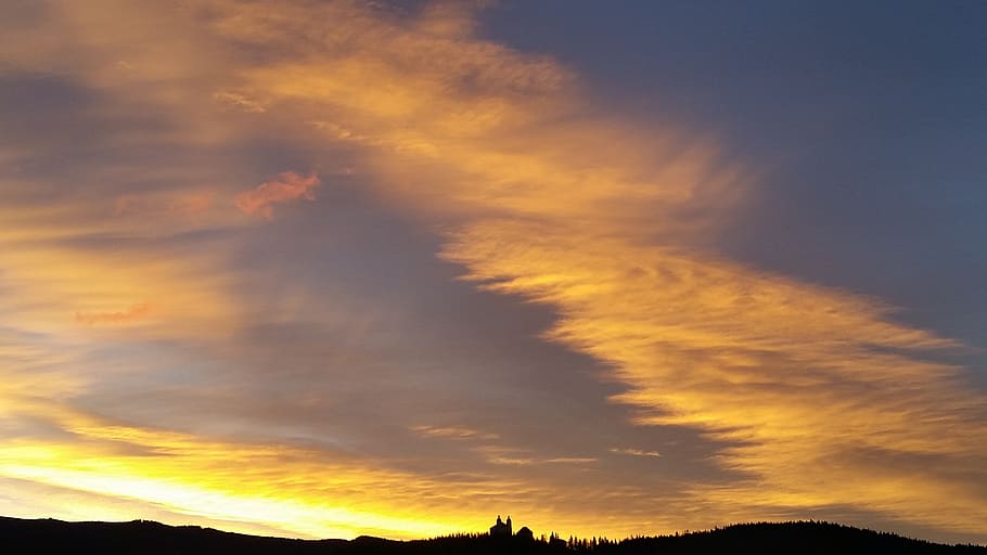 sunset, carinthia, cloud - sky, beauty in nature, scenics - nature HD wallpaper