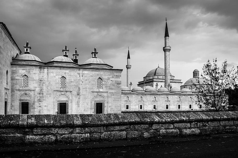 edirne, cami, madrasah, turkey, architecture, islam, istanbul, HD wallpaper